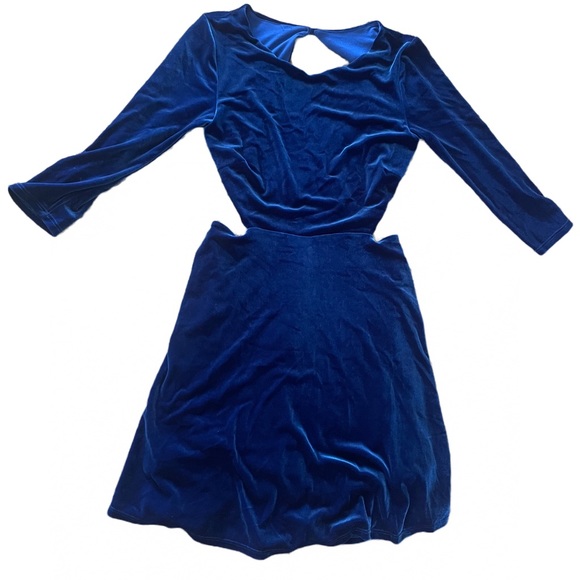 Royal Blue Backless Dress Lulus - Picture 4 of 7